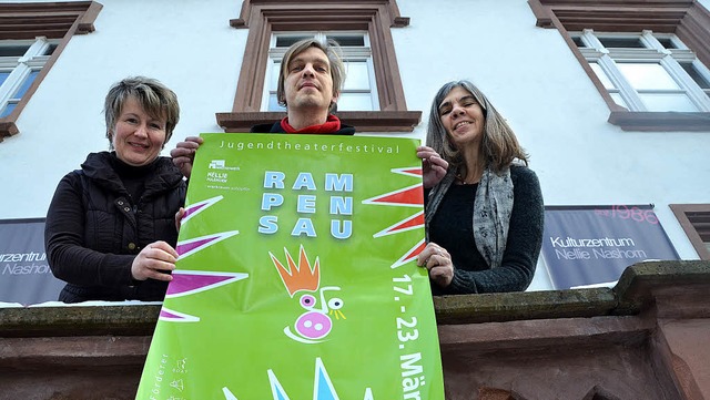 Die Organisiatoren: Sabine Imping, Mic...itschek und Birgit Vaith (von links).   | Foto: Barbara Ruda