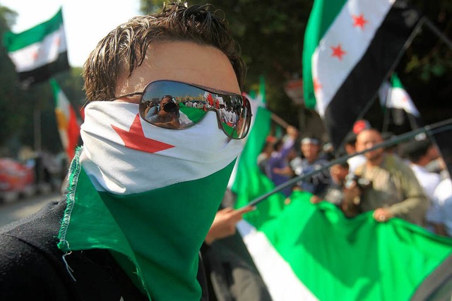 Der Protest gegen das Assad-Regime wchst.  | Foto: AFP