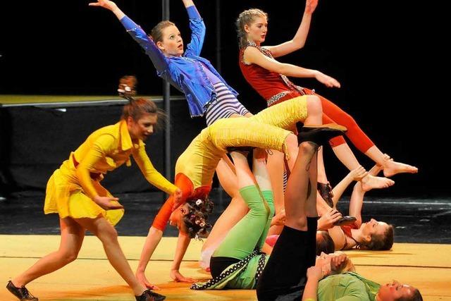 Fotos: Circus Harlekin spielt im Theater Freiburg