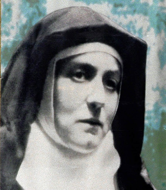 Die Karmeliterin Edith Stein, 1942 von... widmet ihr eine Veranstaltungsreihe.   | Foto: dpa