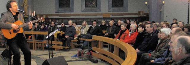 Mit eigenwilligen, nachdenklich stimme... gefllten Kirche St. Peter und Paul.   | Foto: Ounas-Krusel