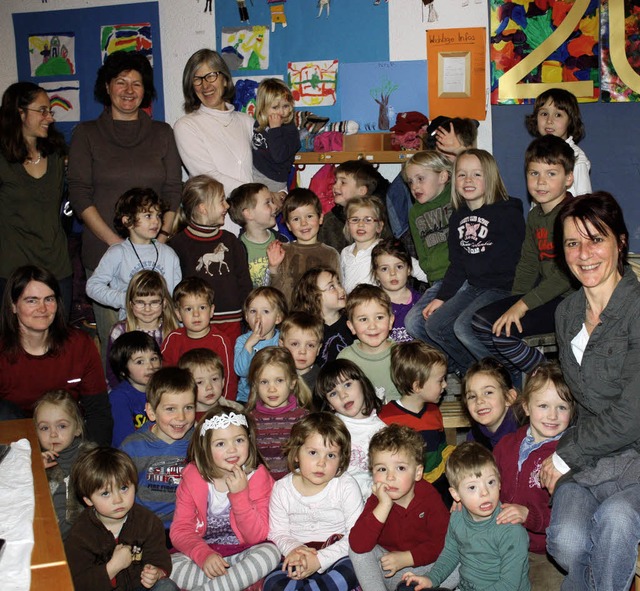 Die  Kinder haben schon  auf dem &#8222;Sonnenhgel&#8220;gefeiert.   | Foto: Fssler