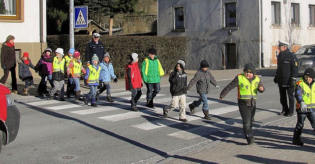 Ein Sicherheitstraining mit der Polize...rfuhren, war indes kein gutes Zeichen.  | Foto: Privat