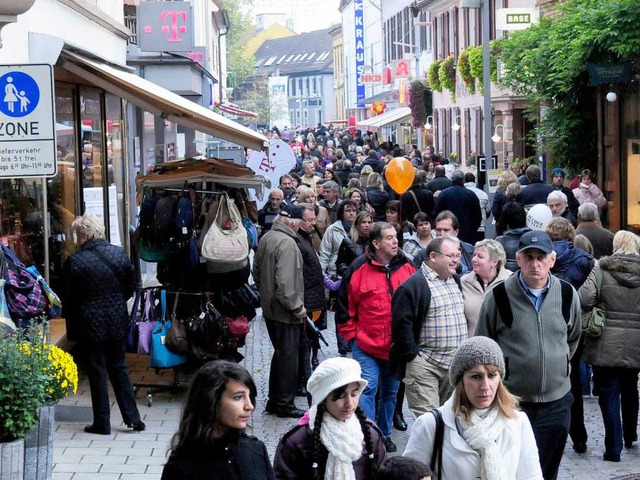 Verkaufssonntage sind in der Region, w...normal. In Freiburg bleiben sie tabu.   | Foto: Wolfgang Knstle