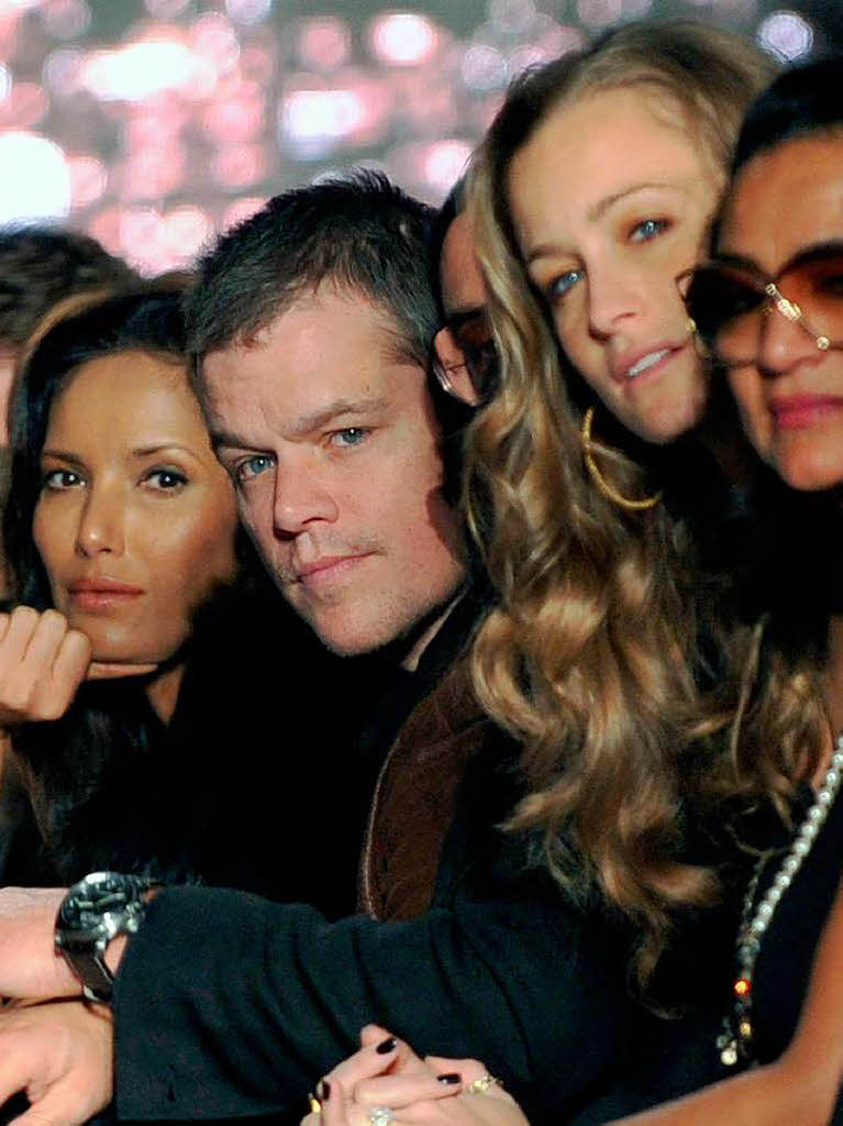 Besuchte die Fashionweek: Hollywoodstar Matt Damon