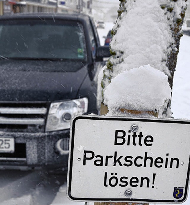 Parken wird in St. Blasien teurer. Die...liert werden, hie es im Gemeinderat.   | Foto: Sebastian Barthmes