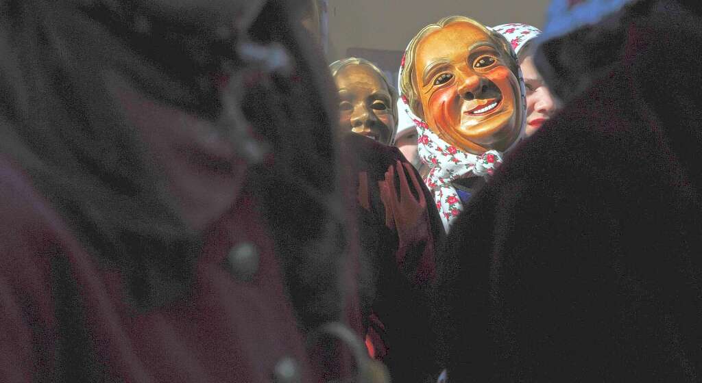 Erffnung der Fasnacht in Staufen 2012 durch die Schelmenzunft