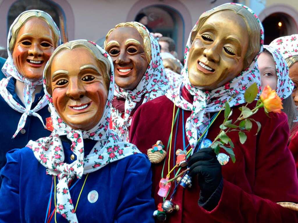 Erffnung der Fasnacht in Staufen 2012 durch die Schelmenzunft