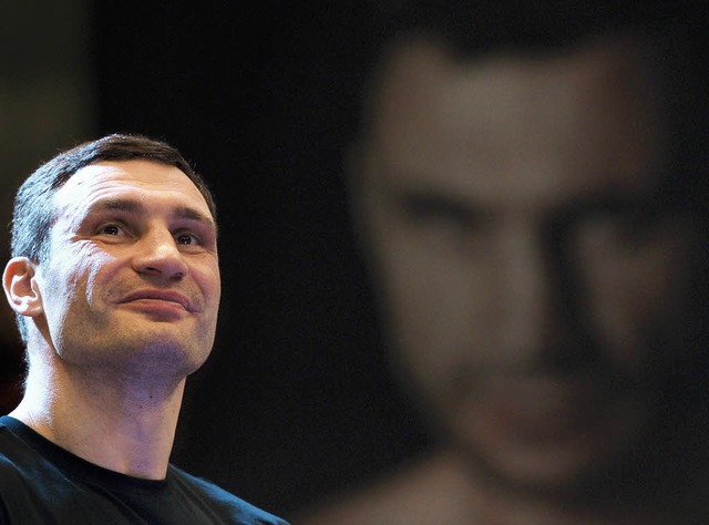 Der doppelte Witali Klitschko  | Foto: afp