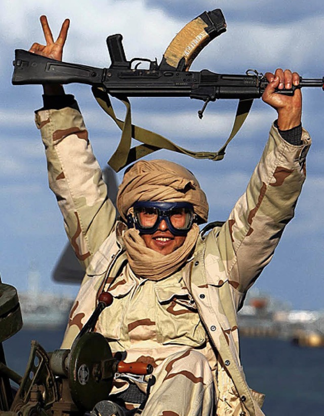 Libyscher Milizionr   | Foto: DPA