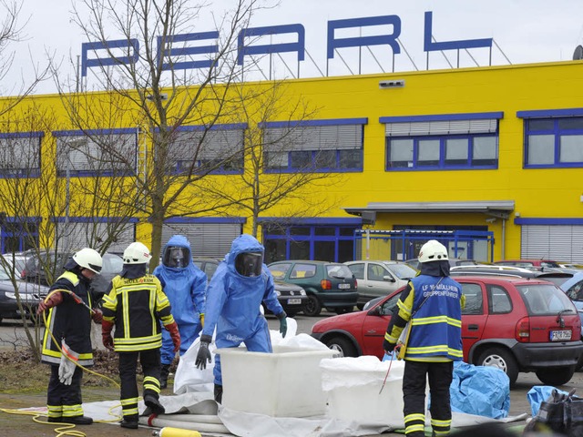 Gasalarm bei Pearl: Die ganze Firma wurde evakuiert  | Foto: Volker Mnch
