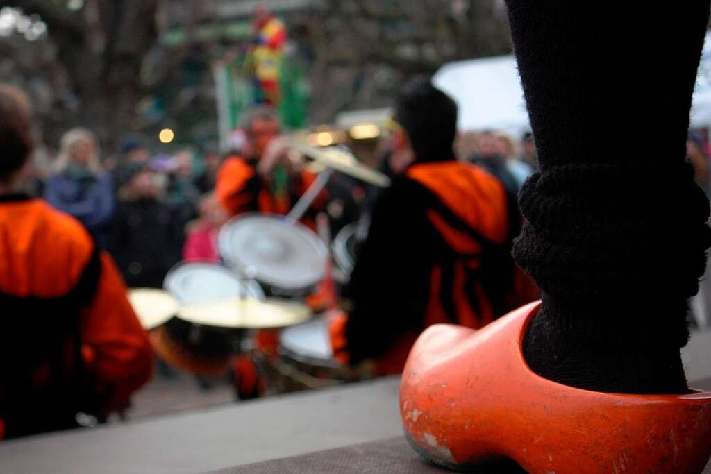 Eindrcke vom Guggefestival auf dem Rathausplatz