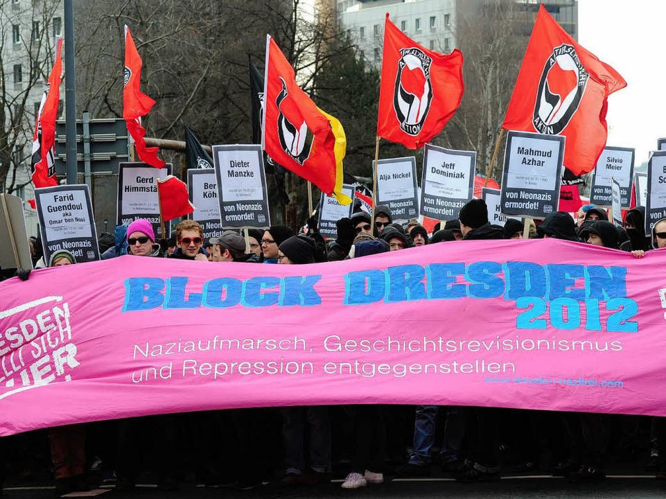 Tausende Folgen Bündnis "Dresden Nazifrei" - Deutschland - Badische Zeitung