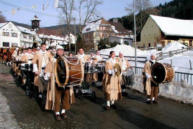 Schnee und Sonne – was will der Fasnchtler mehr