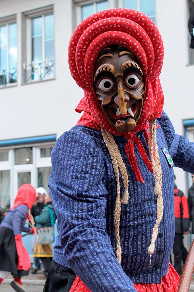 Fasnetsumzug am Sonntag in Waldkirch