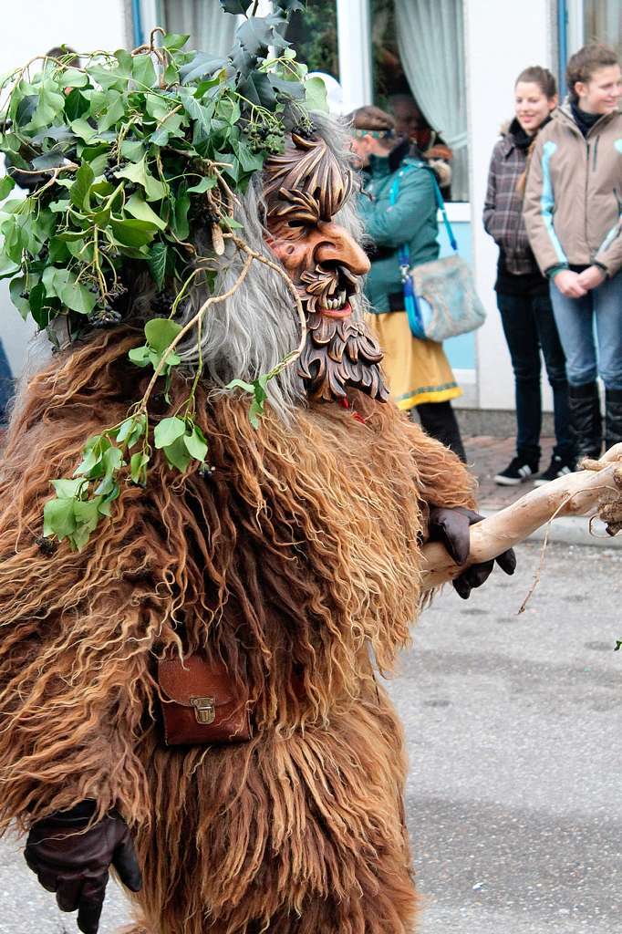 Fasnetsumzug am Sonntag in Waldkirch