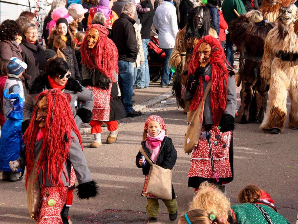 Zum 26. Mal: groer Fasnachtsumzug in Wettelbrunn