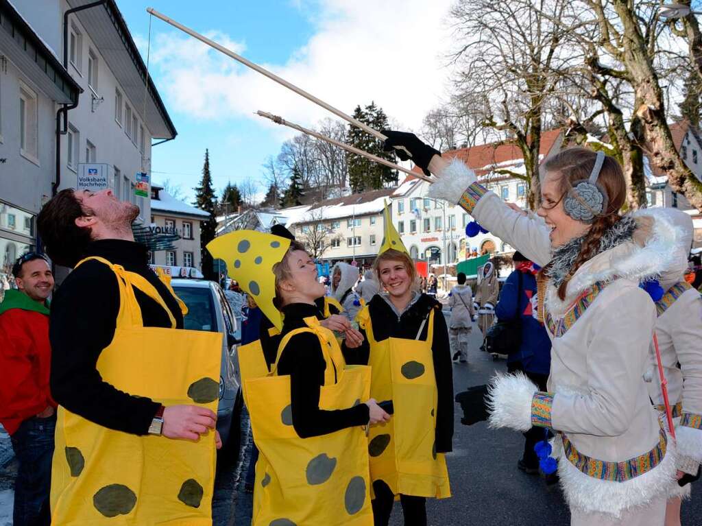 Kinder- und Familienumzug: bunt, frhlich und fantasievoll.