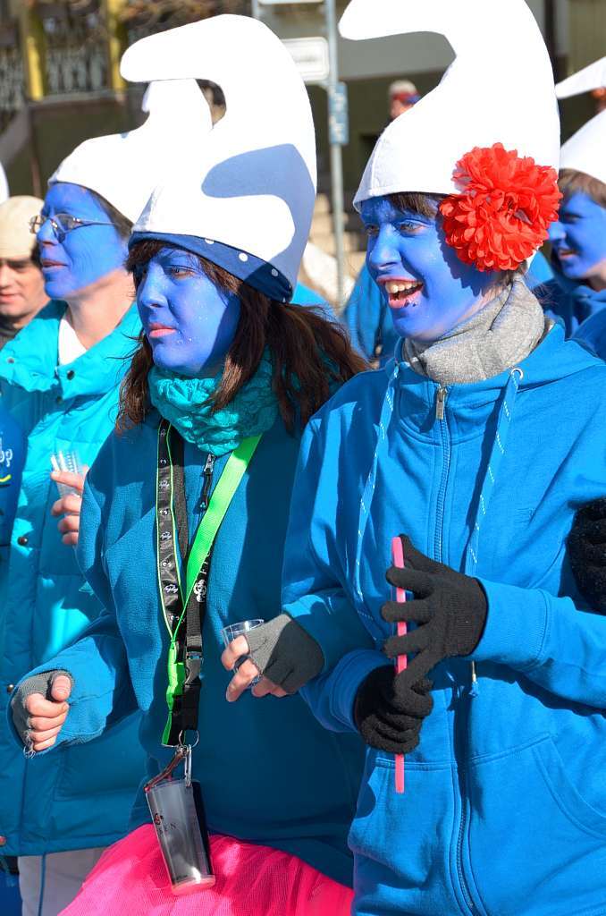 Kinder- und Familienumzug: bunt, frhlich und fantasievoll.