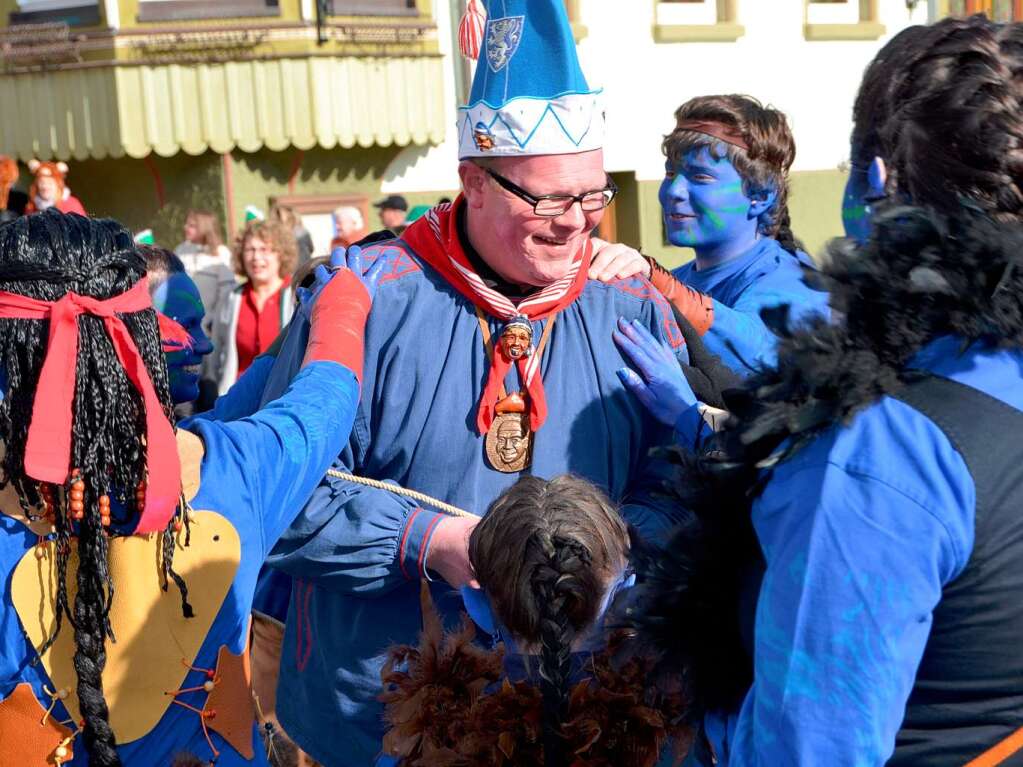 Kinder- und Familienumzug: bunt, frhlich und fantasievoll.