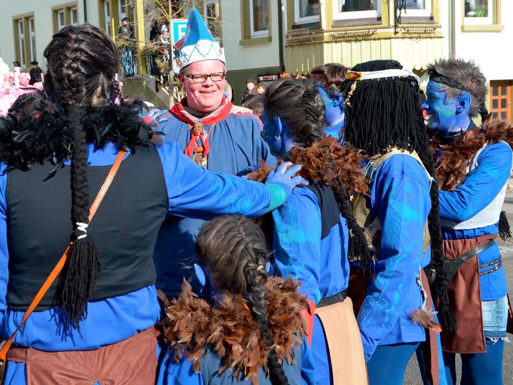 Kinder- und Familienumzug: bunt, frhlich und fantasievoll.