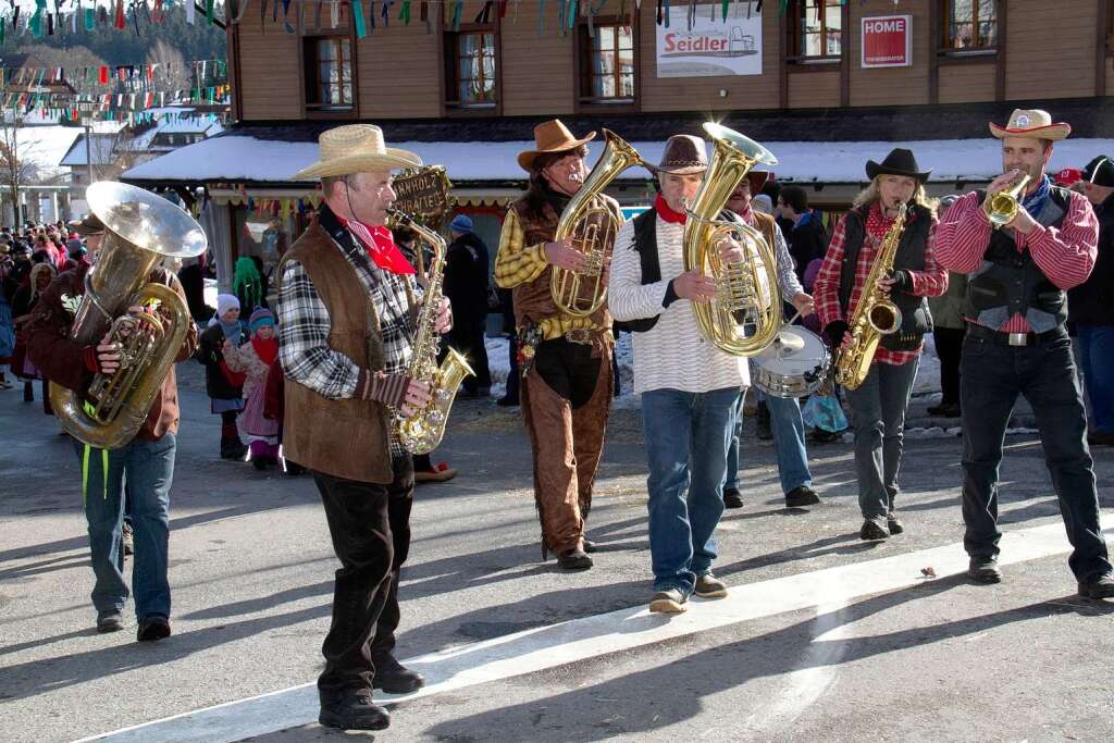 Gupfenstecher sorgten fr musikalische Stimmung