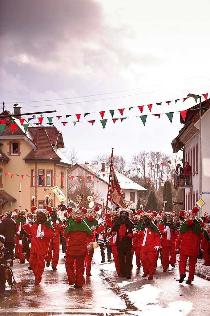 Narren feiern in Elzach