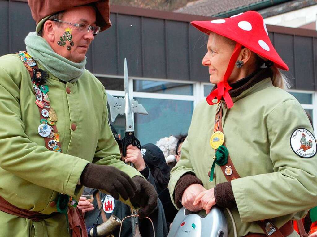 Impressionen vom Vogtsburger Narrentreffen in Schelingen.