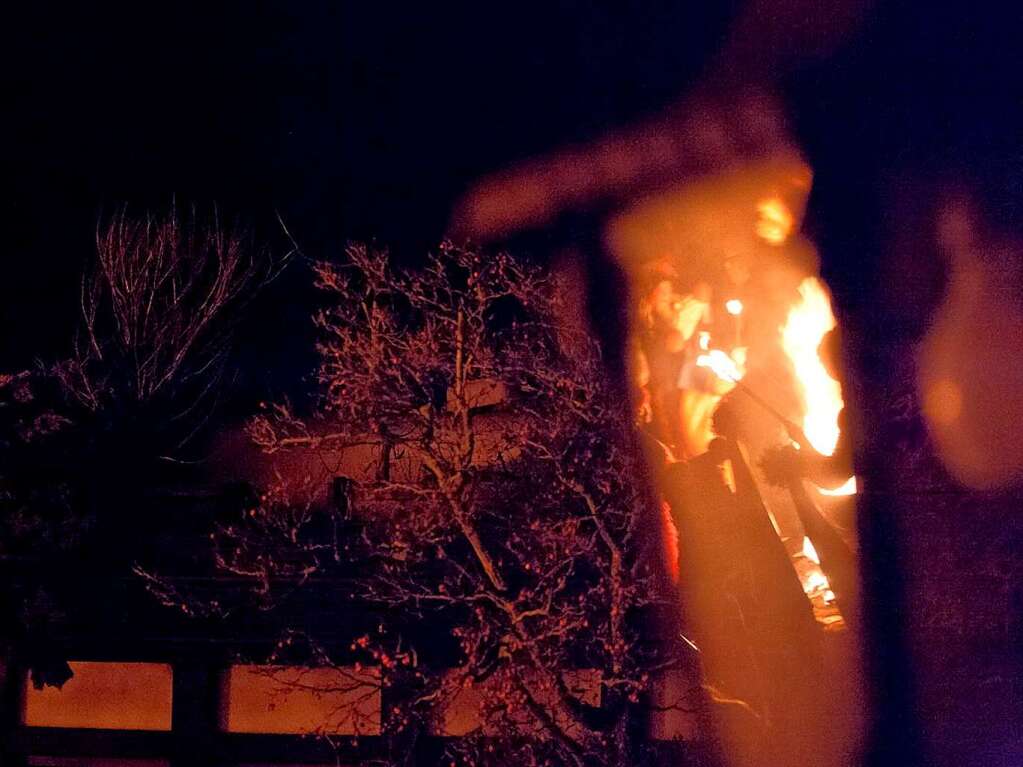 Schaurig-schön: Der Fackelumzug der Schuttig am Fasnetssonntag in Elzach Schaurig-schön: Der Fackelumzug der Schuttig am Fasnetssonntag in Elzach