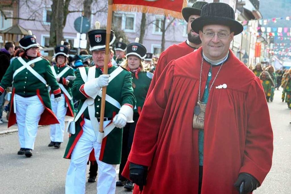 So war der Fasnachtsmäntigumzug in Bad Säckingen. (Foto: Kremp) So war der Fasnachtsmäntigumzug in Bad Säckingen. (Foto: Kremp)