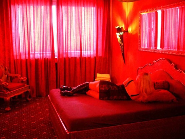 Eine Prostituierte in Kln.  | Foto: dpa