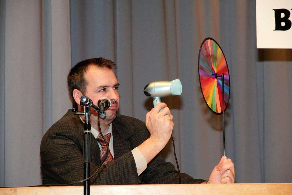 Bunter Abend in hlingen: Brgermeister macht viel Wind