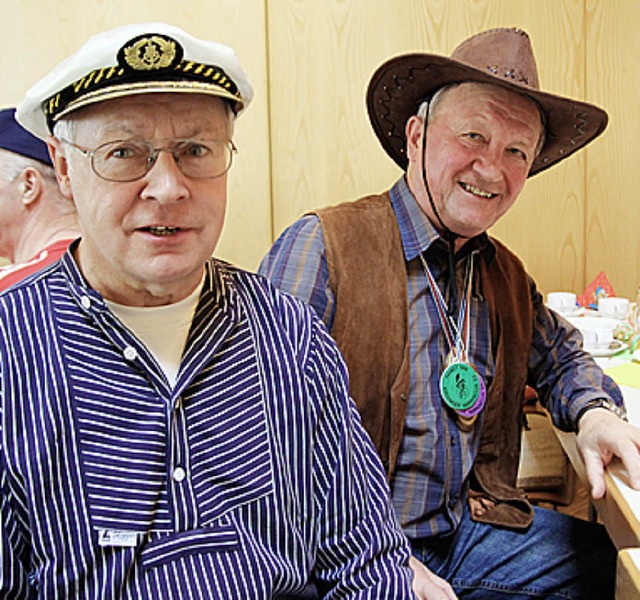 Nrrisches Treiben auch in Offnadingen...des Offnadinger Musikvereins gefeiert.  | Foto: Michael Saurer