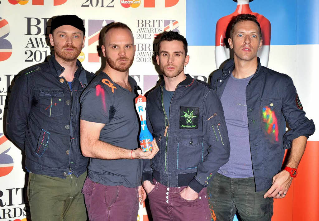 Beste britische Band: Coldplay