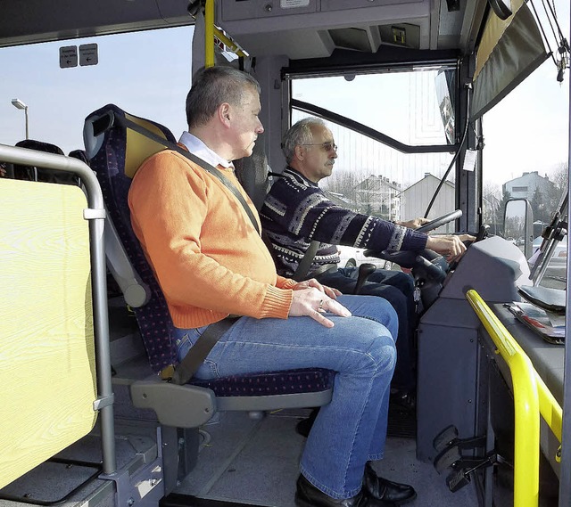 Busfahrer &#8211; auch ein Traumberuf will gelernt sein.   | Foto: bz