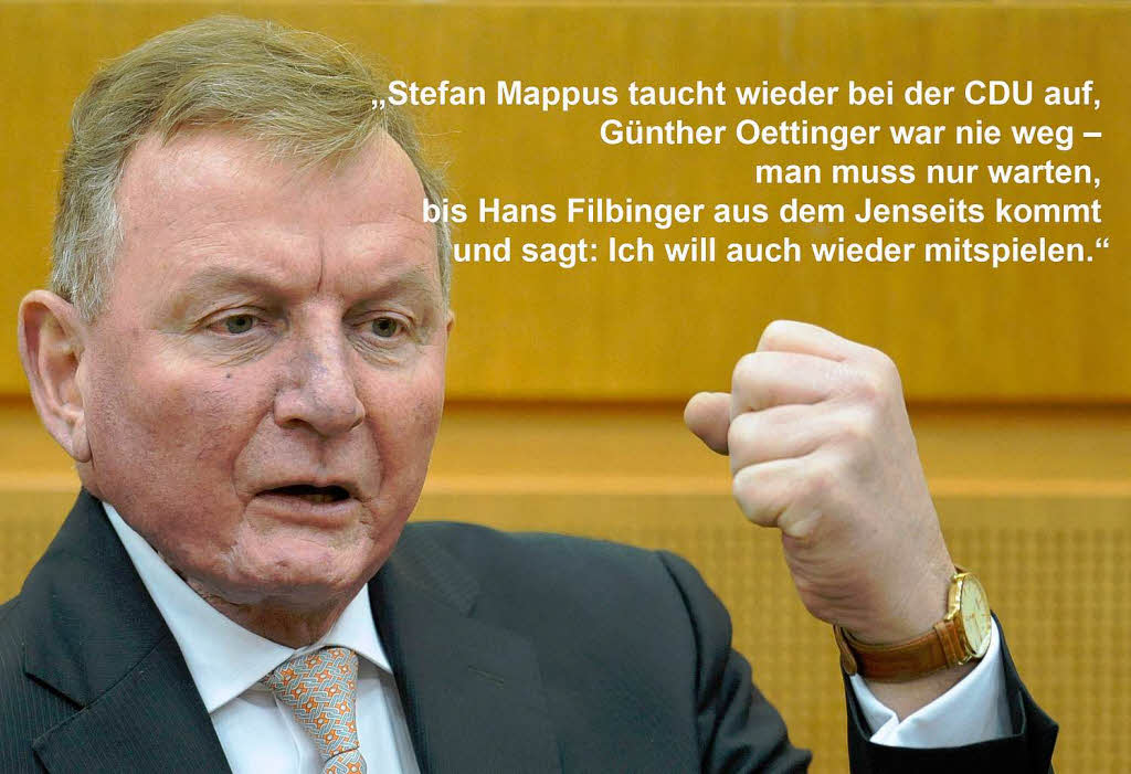 SPD-Landtagsfraktionschef Claus Schmiedel zu Spekulationen in der CDU ber die Rckkehr der Ex-Regierungschefs Oettinger und Mappus