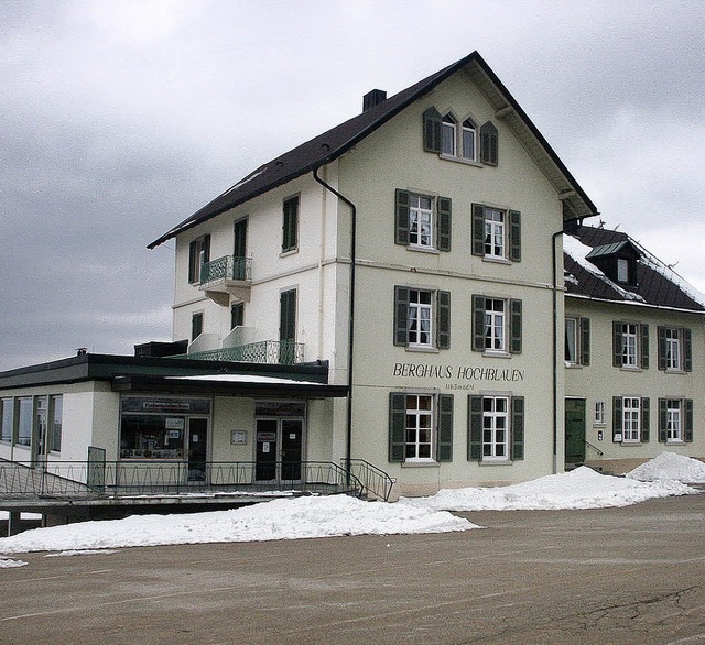 Das Berghotel Hochblauen, hier ein Fot...ar vor einer grundlegenden Sanierung.   | Foto: Bernd Michaelis