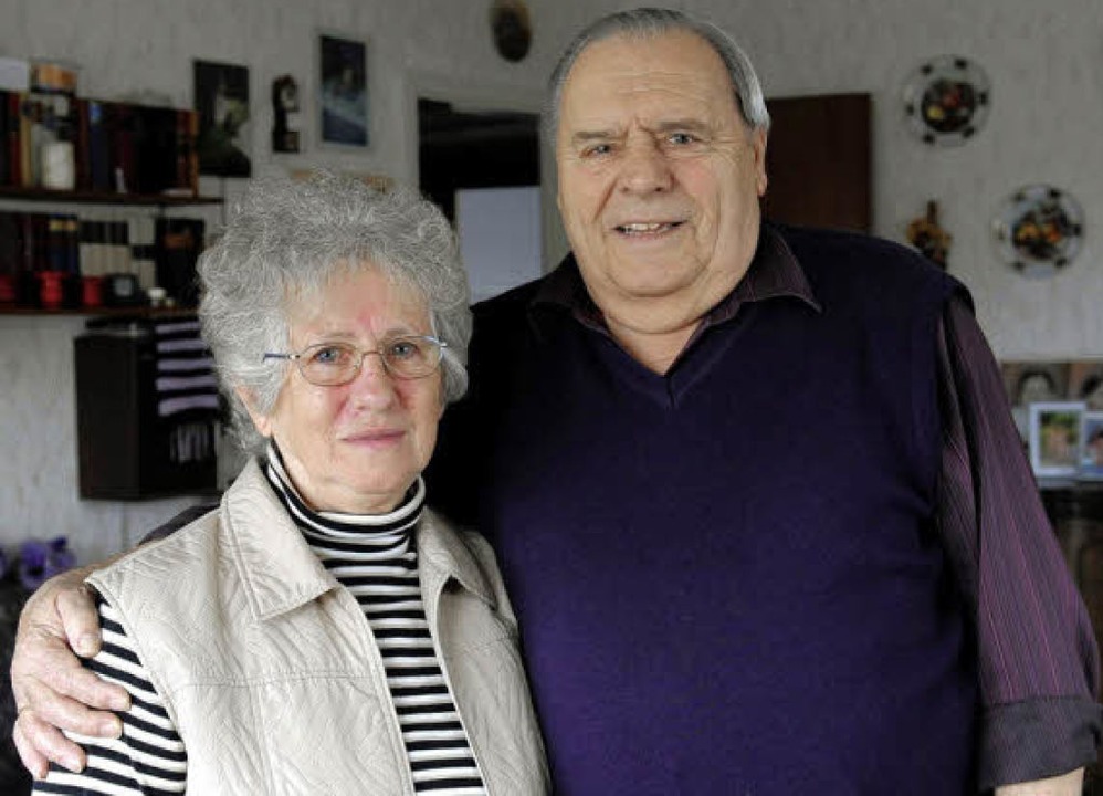 Ilse Hringer  und ihr Mann Leo  waren...twas wie die Seele der Reichweinhtte.  | Foto: Ingo Schneider
