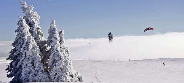 Da schlugen die Herzen von Sportler und Fotografin ein wenig hher.  | Foto: Ute Maier