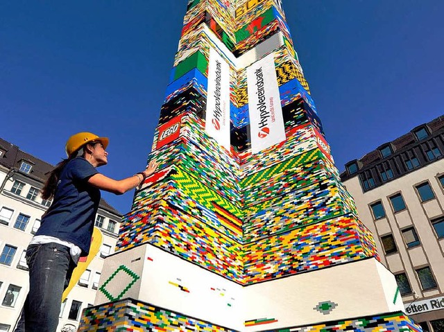 Weltrekord Lego-Turm   | Foto: DPA