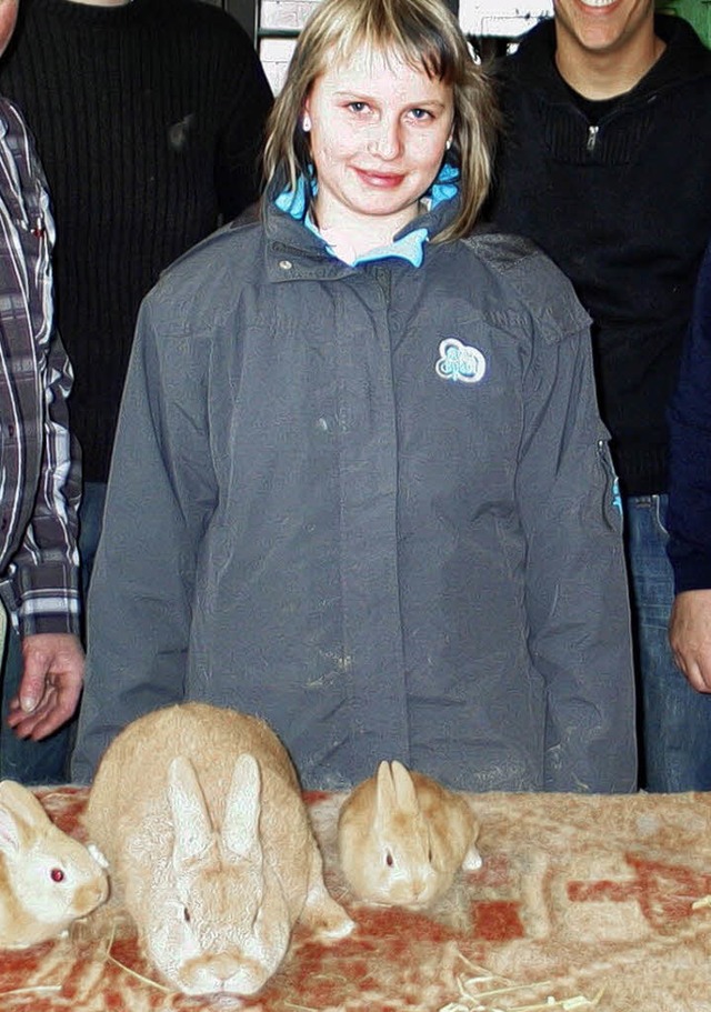 Laura Koch gehrt zu den  erfolgreichsten Zchtern.   | Foto: J.Schtz