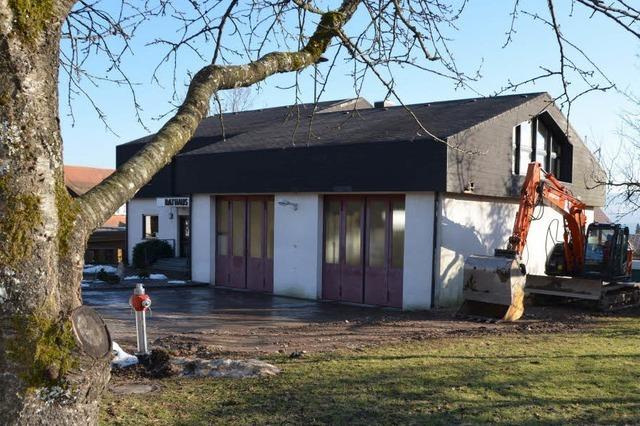 Niederhofer Bürgerhaus soll Ende Juli fertig sein