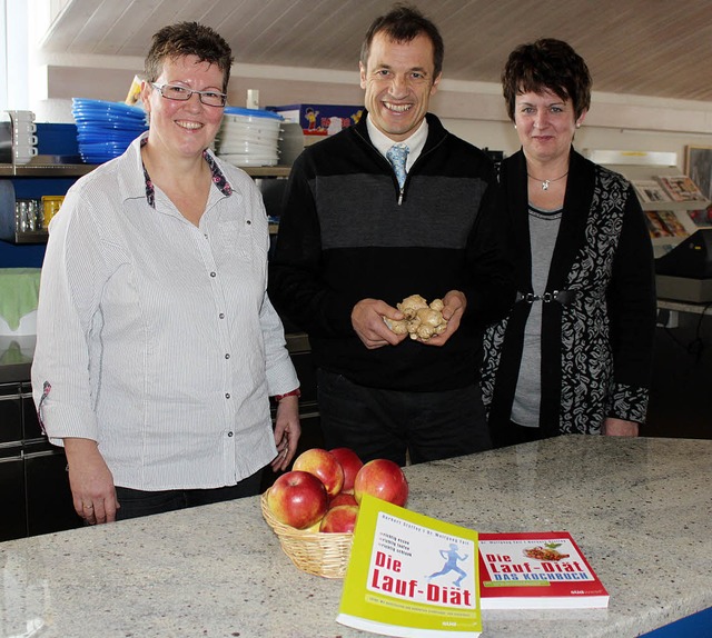 Eine Stoffwechseloffensive nach Rezept... beim Gesundheitsmanagement der Firma.  | Foto: Martha Weishaar