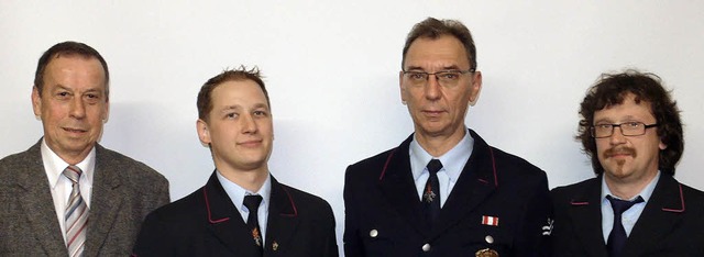 Bei der Hugsweirer Feuerwehr gibt es e...Stadtkommandant Thomas Happersberger.   | Foto: a. arbandt