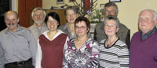 Mit   Kurt Kammller, Richard Schopfer...er Riedlinger Chor gut aufgestallt.     | Foto: Ines Bode