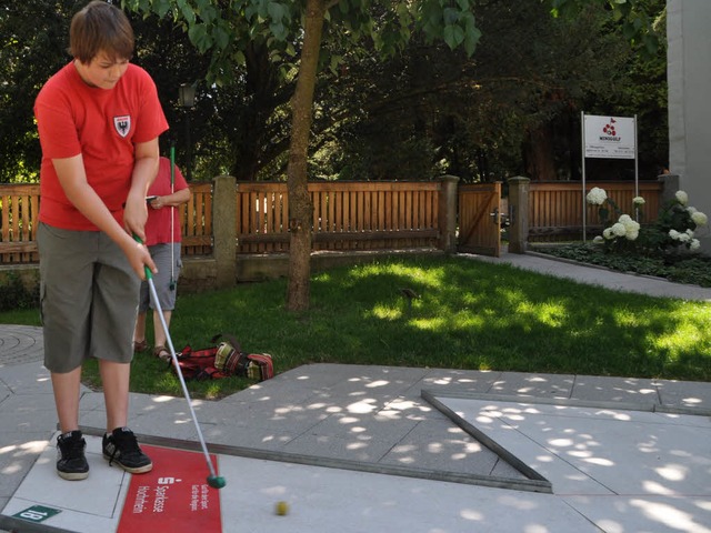 Bis auf weiteres bleibt das Minigolfsp...der Bad Sckinger Altstadt untersagt.   | Foto: Archivfoto: sebastian kaiser