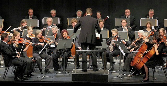 Das Ortenau-Orchester klang kompakt, kraftvoll und nach Musizierlaune.   | Foto: Peter Heck