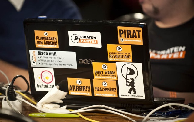 Die Piratenpartei hofft auf mehr Staatsgeld.  | Foto: dapd