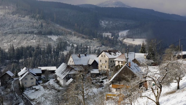 Der Verein Kul-Tourismus mchte das Kl...on Elbenschwand mit Blick nach Norden.  | Foto: sattelberger