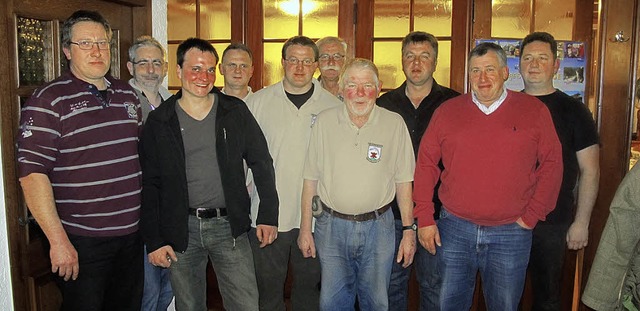 Der neu gewhlte Vorstand der Sportfis...ontiggia, Thomas Maier und Sinan Kok.   | Foto: Helmut Hringer